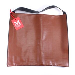 Montana West Hobo Laptop Tablet Book Bag Brown Black